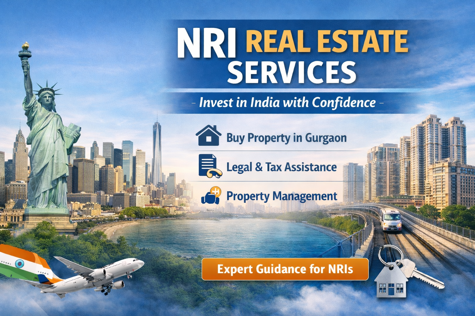 NRI Real Estate Services in Gurgaon
