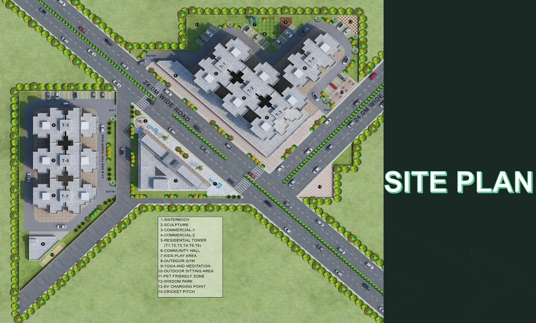 Yashika-104-Site-Plan